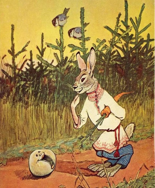 Заяц из сказки Колобок